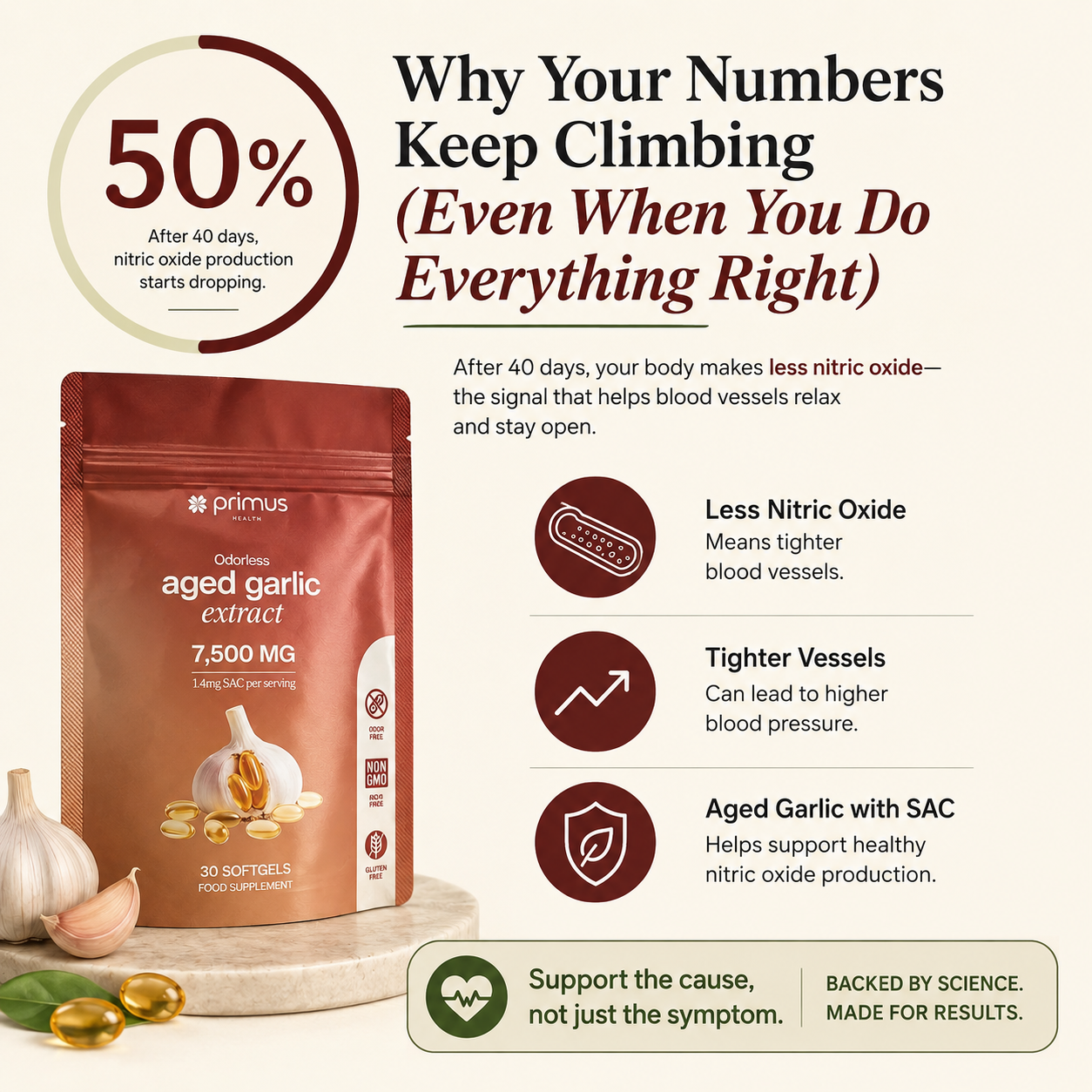 Aged Garlic Extract - Lower Blood Pressure Naturally