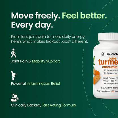 Turmeric Curcumin Capsules (1,000mg) Liver Support Supplement